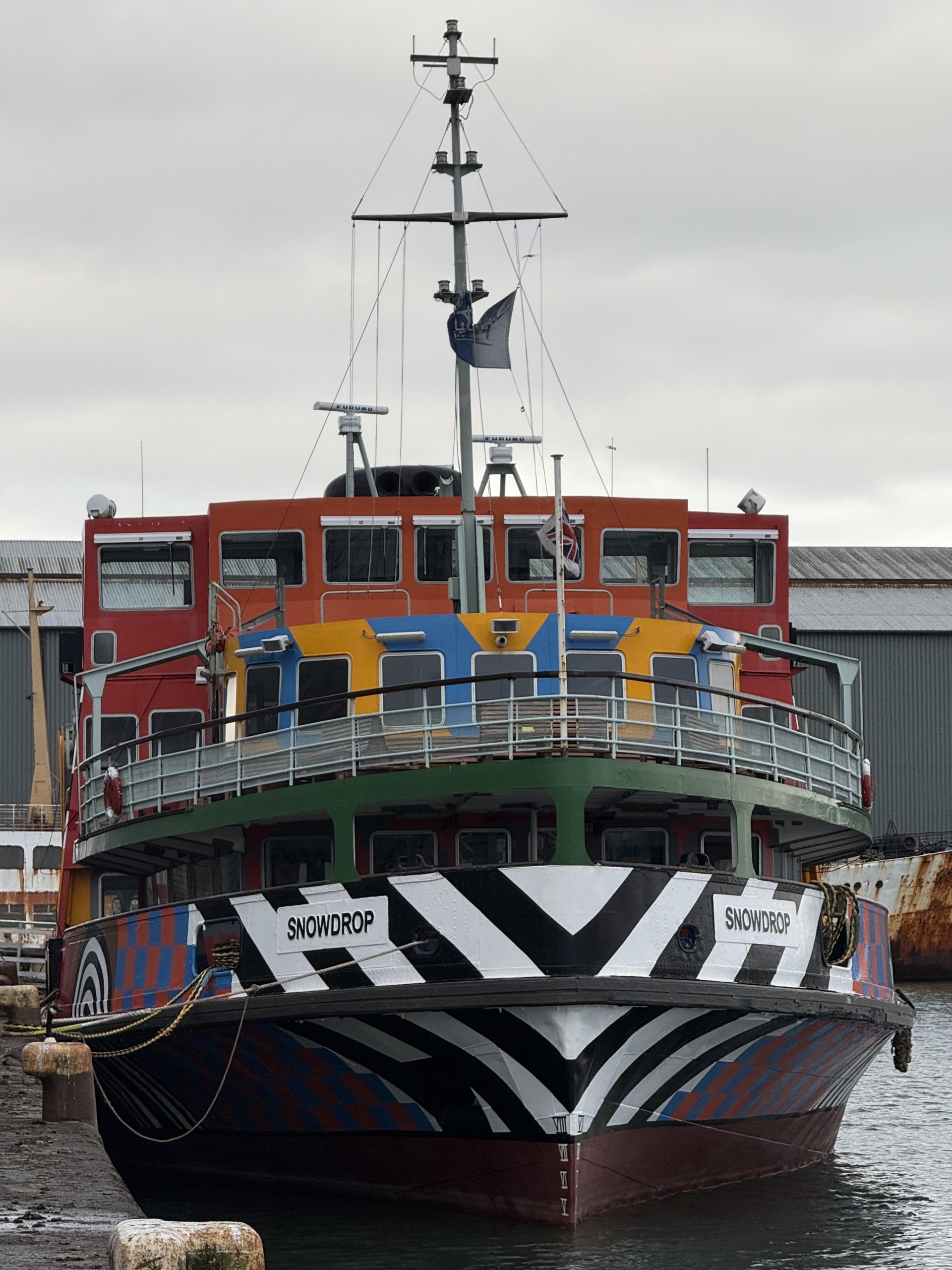 Front of ship